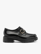 Black slip-on women’s shoes