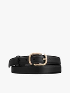 Black women’s leather belt