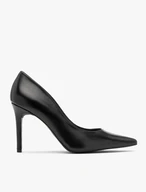 Black high stiletto pumps