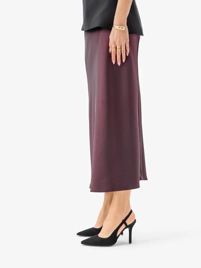 Schwarze Stiletto-Pumps ohne Absatz