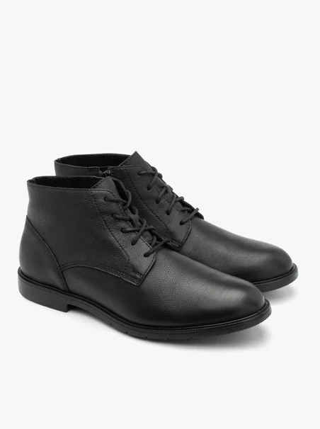 Schwarze Herrenstiefel im Freizeitstil