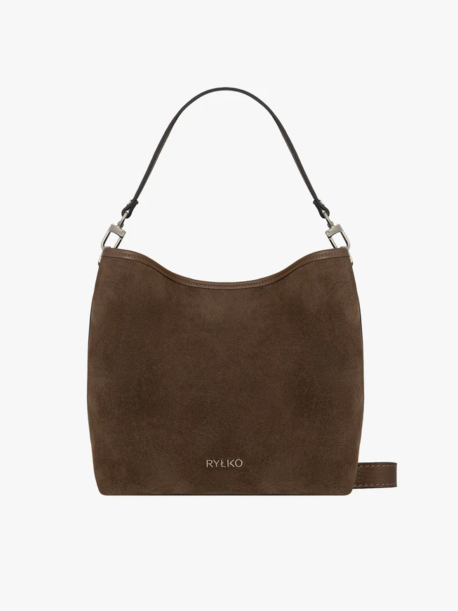 Weiche braune Handtasche
