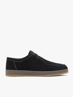 Black Men’s Casual Lace-Up Shoes