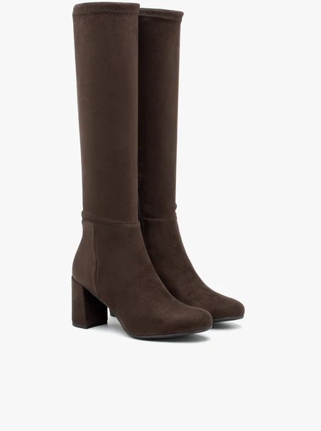 Women’s dark brown boots – narrow shaft