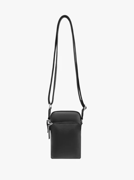 Kleine schwarze Herrentasche