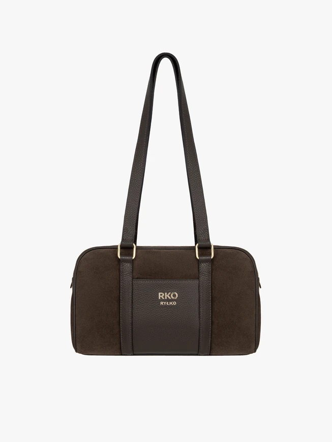 Braune Baguettetasche