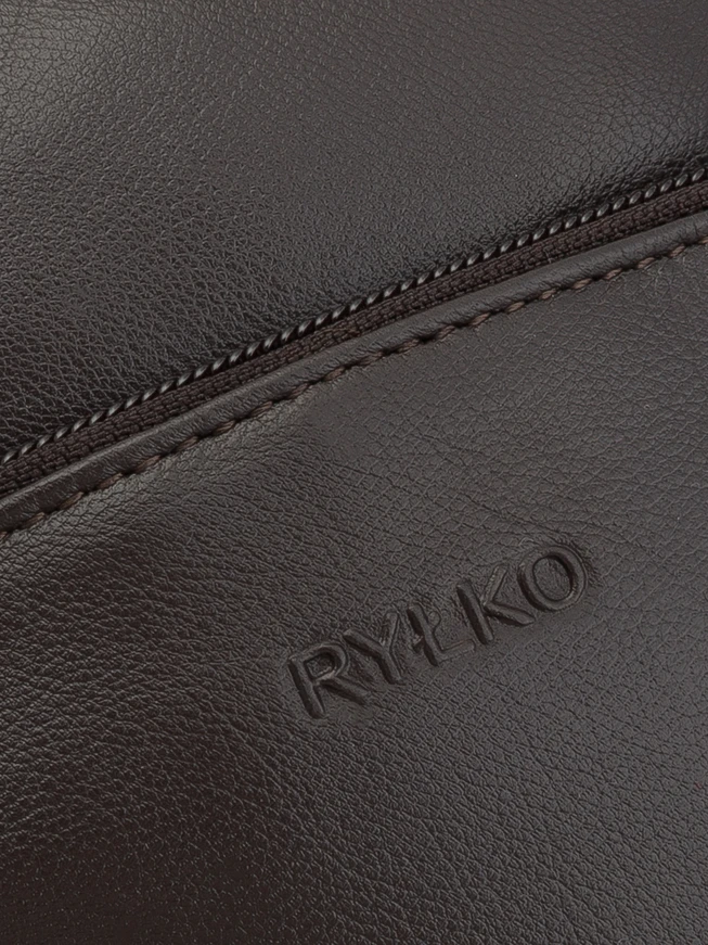 Kleine braune Herrentasche