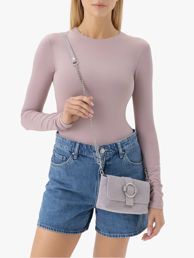 Light purple women’s handbag