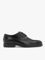 Schwarze Schnürhalbschuhe für Männer