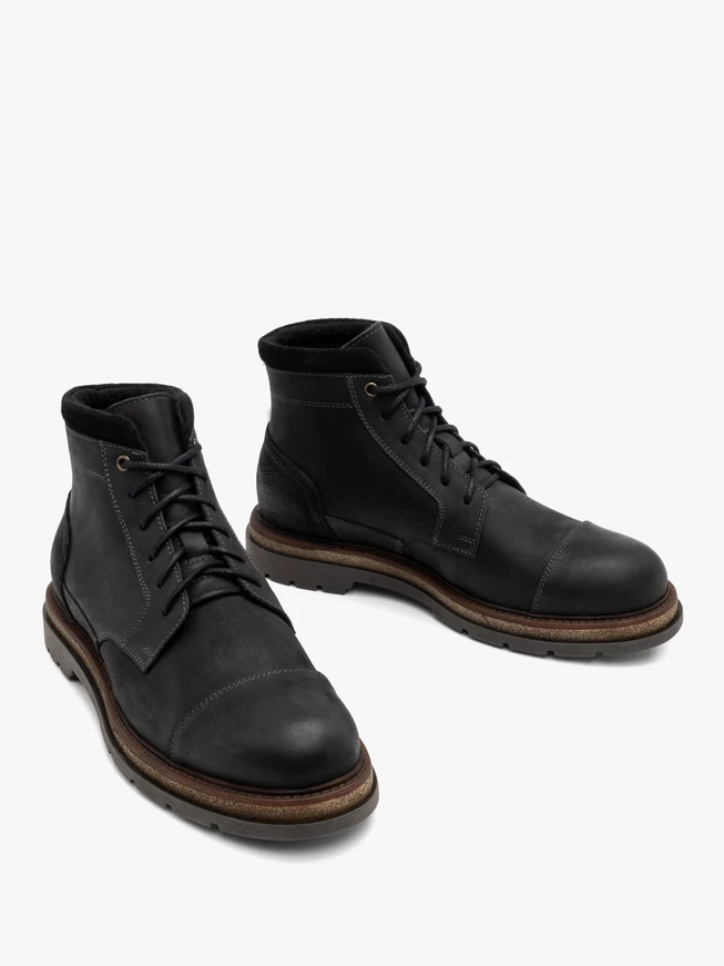 Lässige Stiefel in Schwarz
