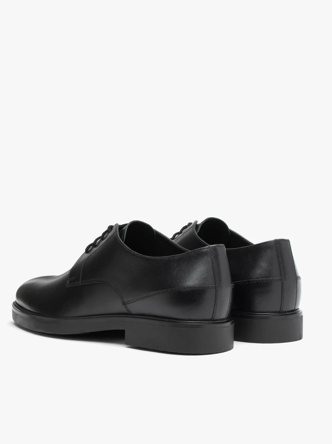 Schwarze Schnürhalbschuhe für Männer