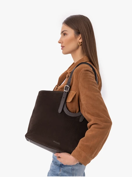 Brown large shopper