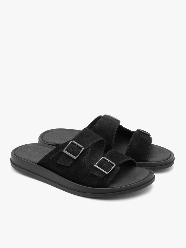 Schwarze Herren-Flip-Flops