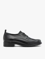 Black women’s lace-up shoe