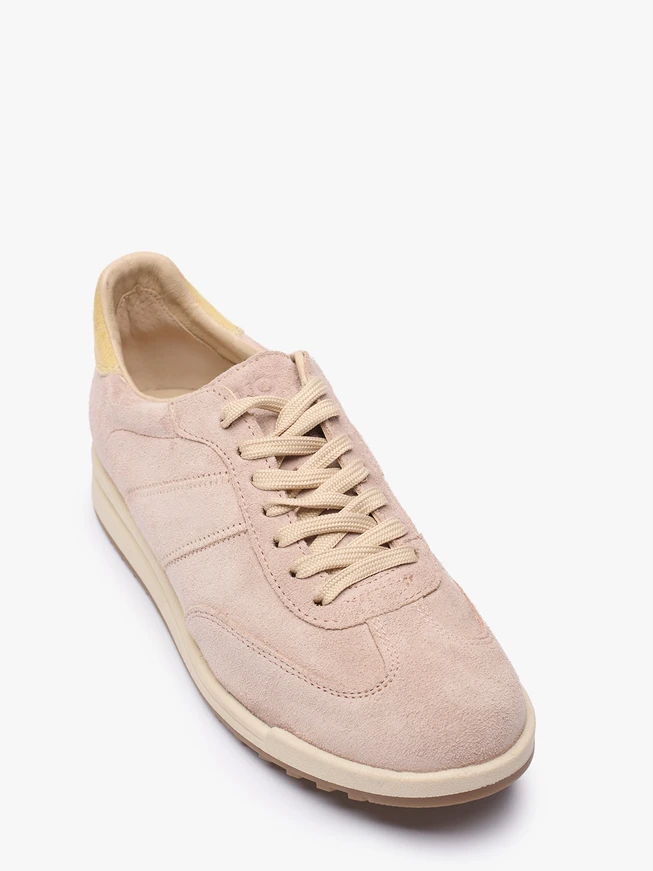 Puderrosa Sporthalbschuhe