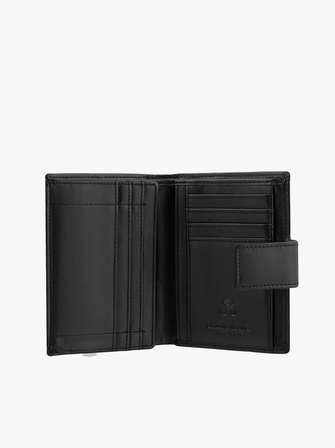 Black leather men’s wallet