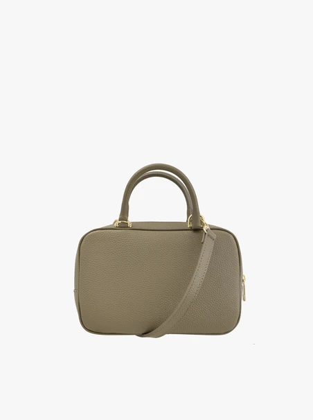 Oliwkowa torebka bowling bag