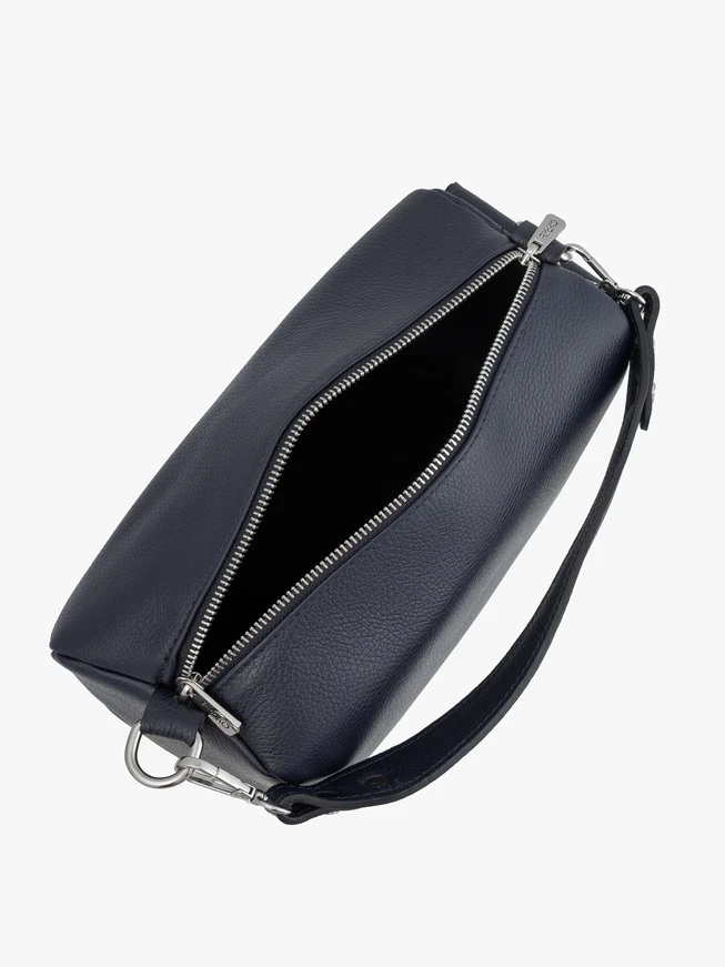 Marineblaue Boxbag