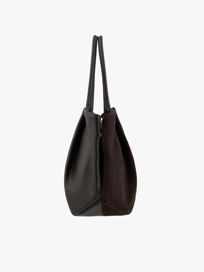 Große Shopper-Tasche aus Schokolade