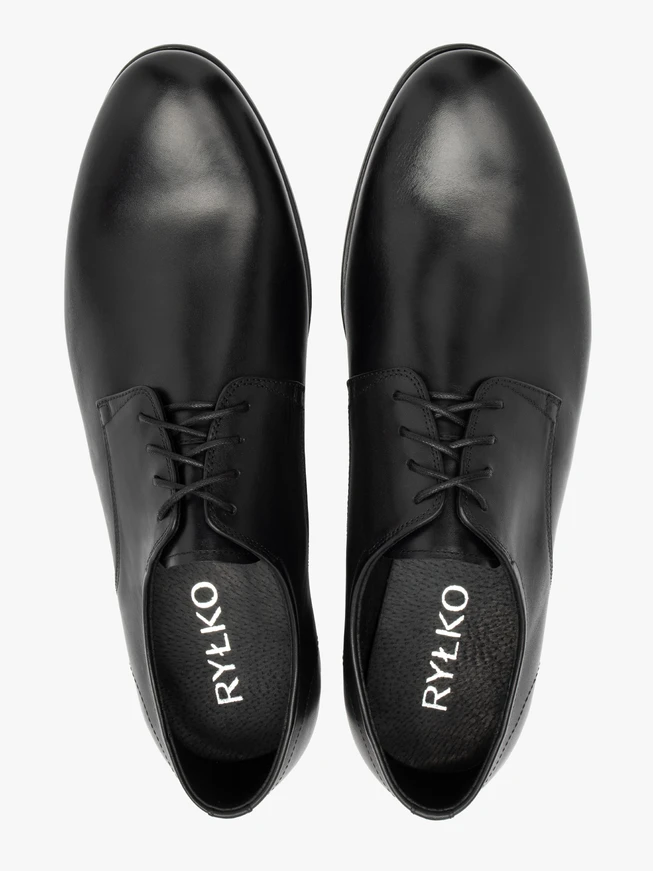 Schwarze klassische Herrenschuhe