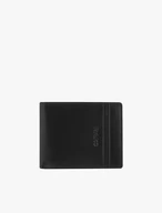 Men’s black leather wallet