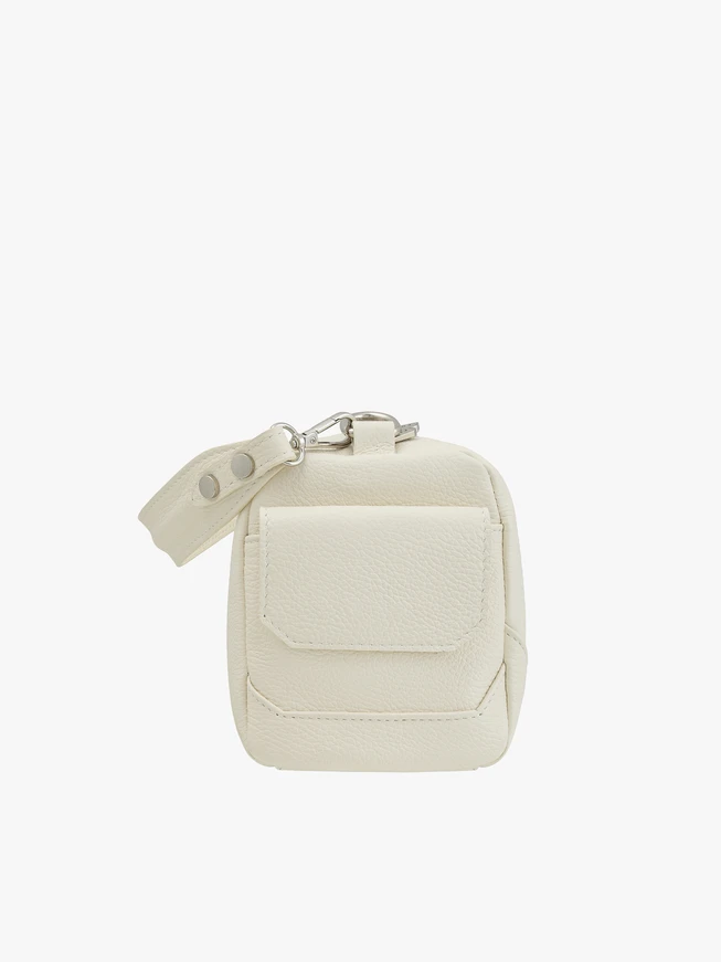 Cremefarbene Boxbag