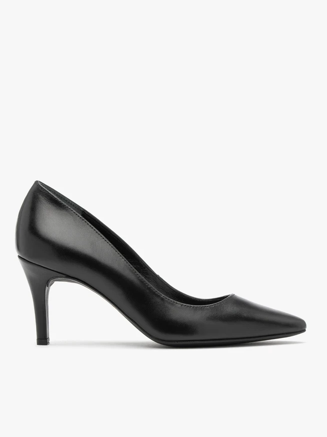 Classic black stiletto pumps