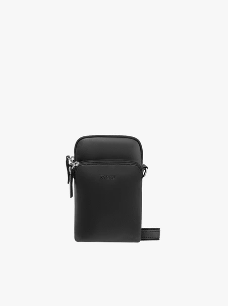 Kleine schwarze Herrentasche