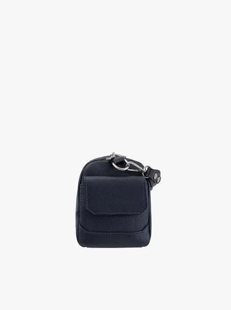 Granatowa torebka box bag