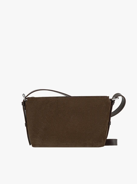 Ciemnobrązowa torebka crossbody