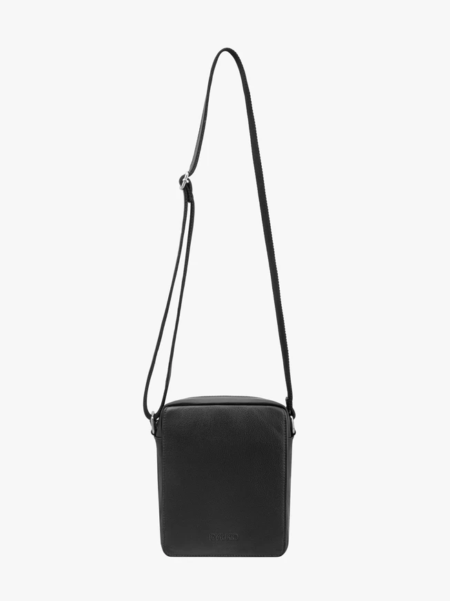 Schwarze kleine Männertasche