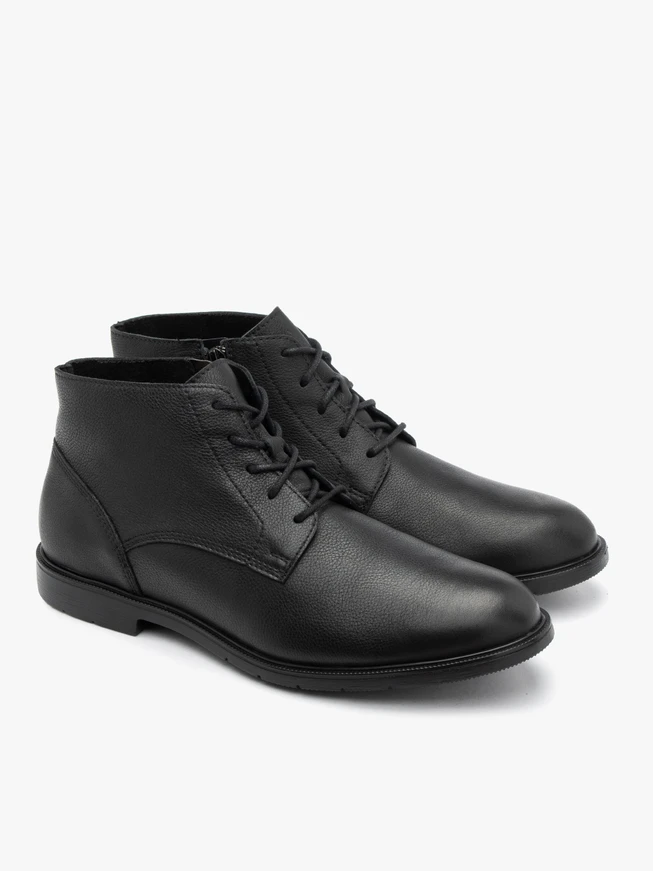 Schwarze Herrenstiefel im Freizeitstil