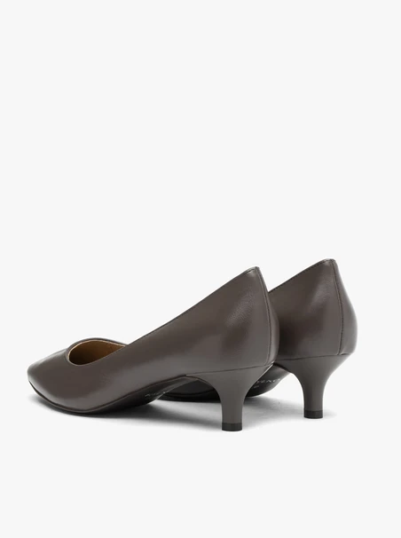 Grey Women’s Pumps Kitten Heels