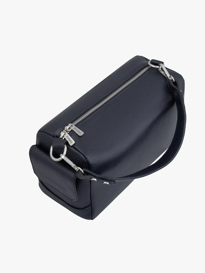 Marineblaue Boxbag