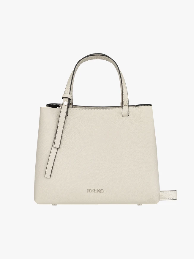 Cremefarbene elegante Handtasche