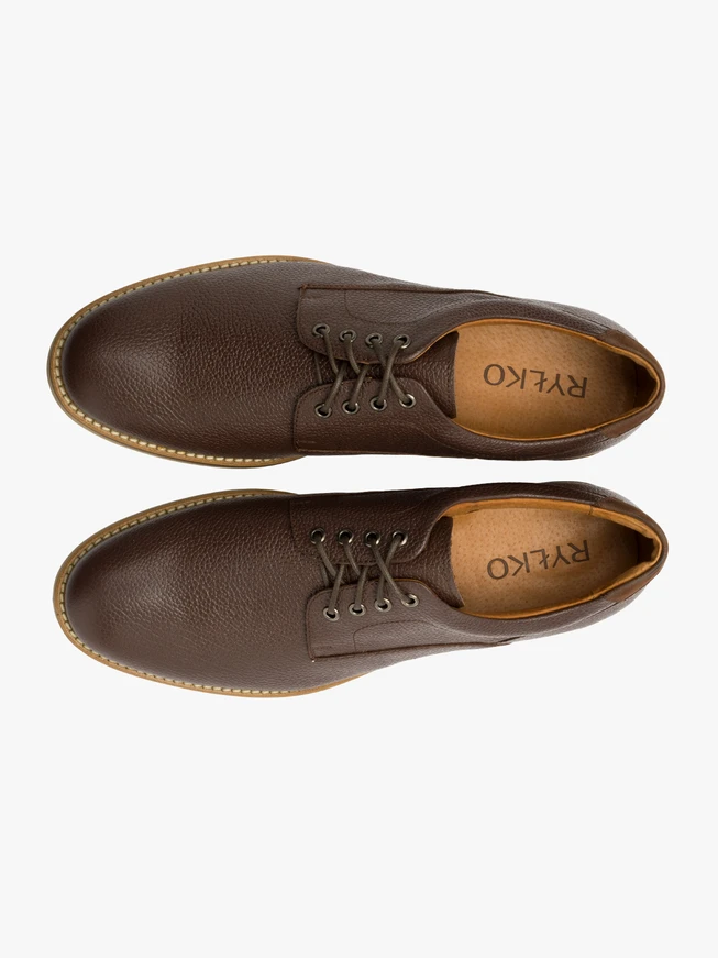 Braune Herrenhalbschuhe