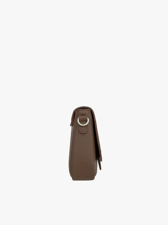 Hellbraune kleine Handtasche