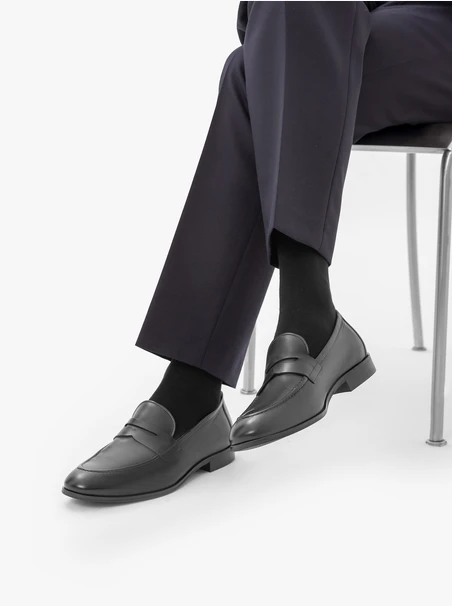 Black men’s bamboo socks