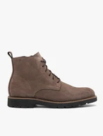 Men’s grey suede boots