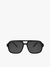 Unisex Polarized Black Sunglasses
