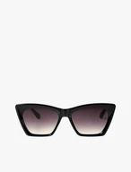 Women's Black Sunglasses with Gradient Lenses