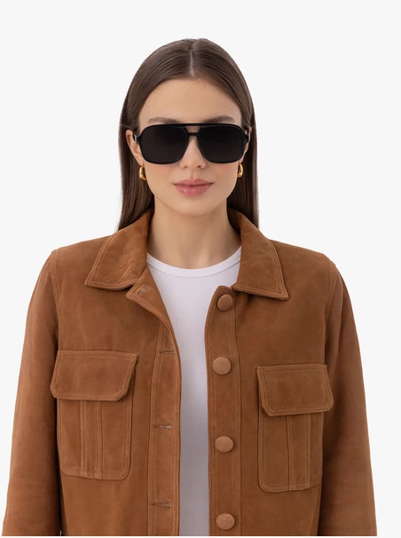 Okulary przeciwsłoneczne unisex czarne z polaryzacją