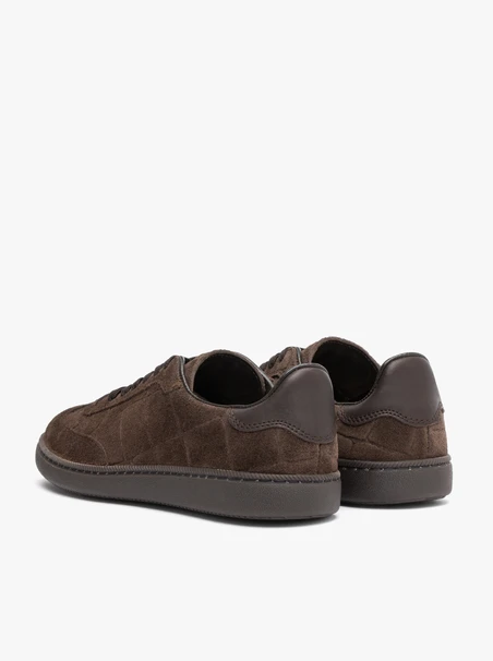 Brown sports half shoes