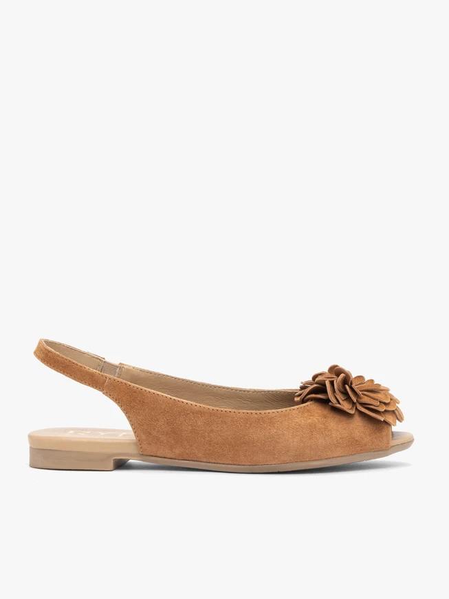 Rote Blumenballerinas