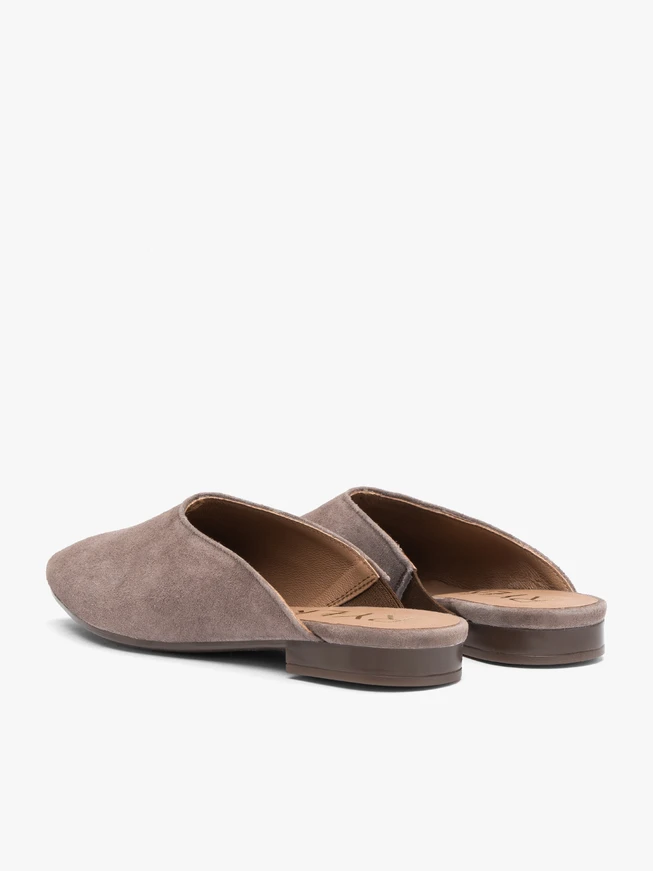 Gray Women’s Mule Slides