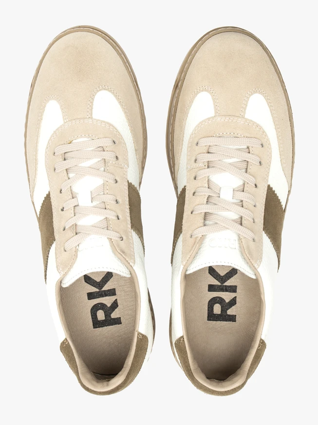 Beige-Brown Men’s Sport Lace Shoes