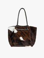 Shopper-Tasche aus Kuhflicken ONE OF A KIND