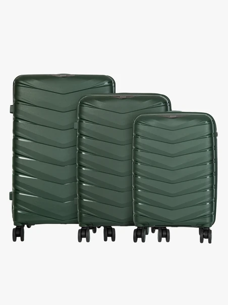 Grüner Hartschalenkoffer S 36 l