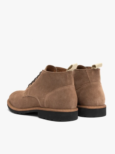 Sand lace-up sneakers