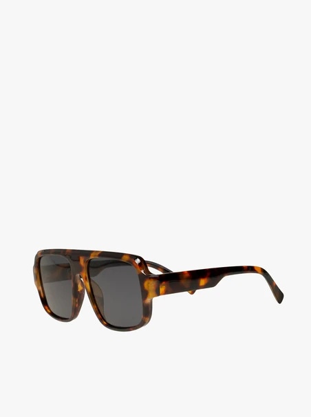 Okulary przeciwsłoneczne unisex z oprawkami w panterkę